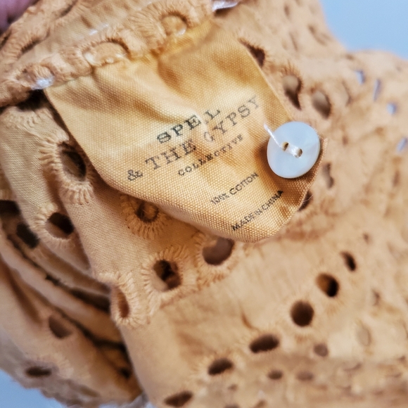 Spell and the Gypsy Fairytale Anglaise dyed gown, XS - Picture 4 of 6